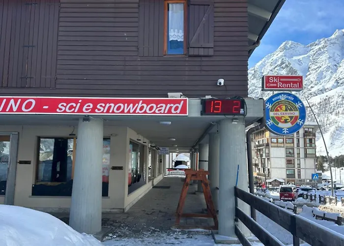 Panorama Sul Cervino Breuil-Cervinia